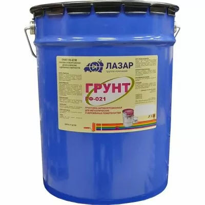 Грунтовка ГФ-021 антикоррозионная серая 25 кг