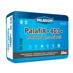 Монтажный гипсовый клей PALADIUM PalafiX-403 30 кг