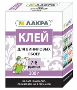 Клей для виниловых обоев 300 г Лакра