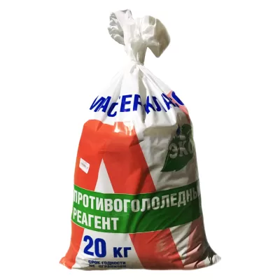 Реагент противогололедный ЭКО до - 25C, 20 кг
